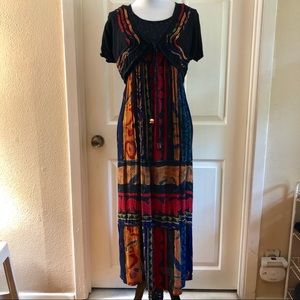 Vintage Carole Little Maxi Dress